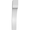Ekena Millwork 4-in. W x 16-in. D x 24-in. H Legacy Architectural Grade PVC Knee Brace BRCP04X16X24LEC - alternate 5